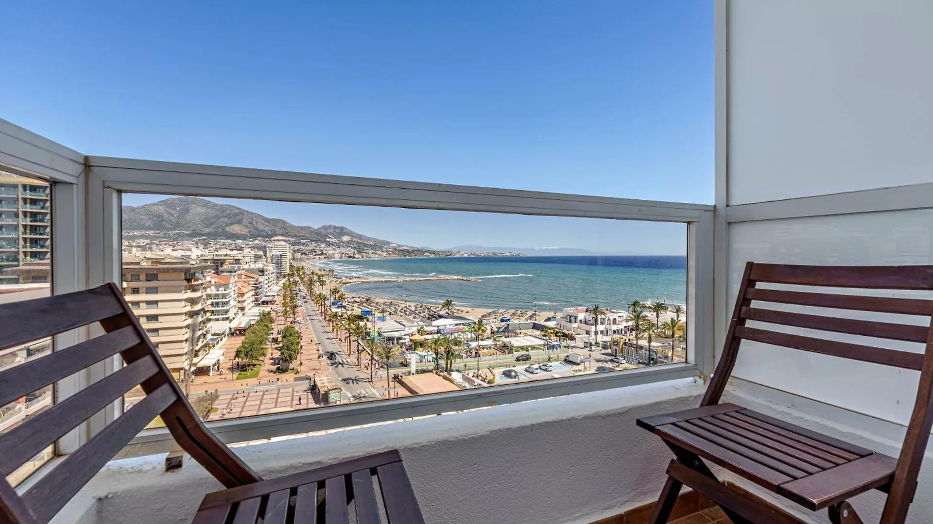 Sunset Malaga Spectacular Central Sea Views Fuengirola Spain